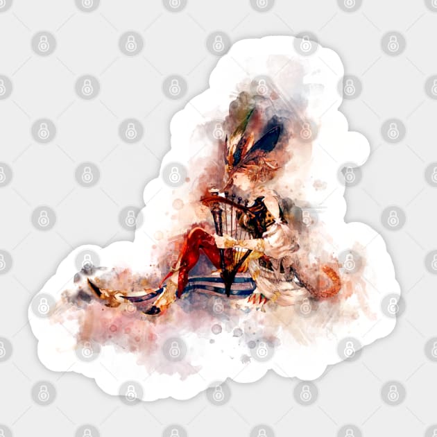 Bard - Final Fantasy Sticker by Stylizing4You